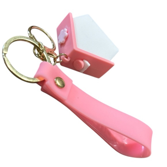 Starbucks Corgi Charm Keychain Pink Strap Gold Hardware Cute Collectible✨NWOT - Picture 11 of 11